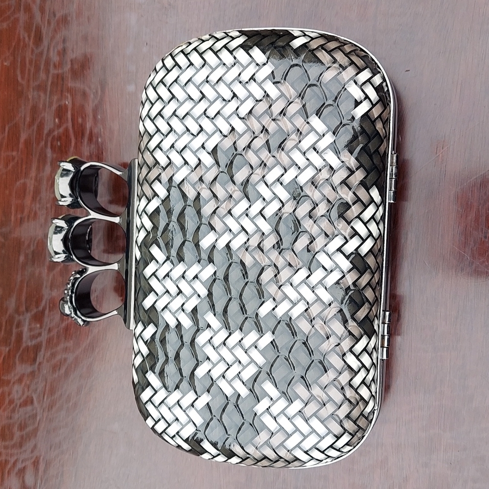 Hard shell evening bag